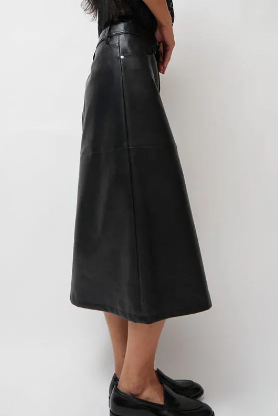 Aimee Skirt in Black^No.6 Store Discount