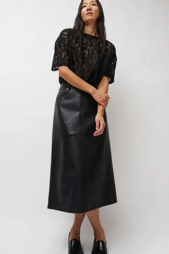 Aimee Skirt in Black^No.6 Store Discount