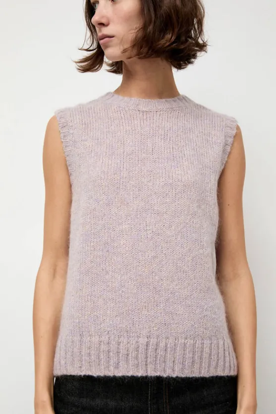 Ash Vest in Glycine^No.6 Store Hot