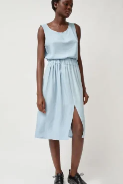 Basic Skirt in Light Blue Tencel^No.6 Store Fashion