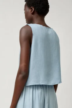 Basic Tank in Light Blue Tencel^No.6 Store Sale