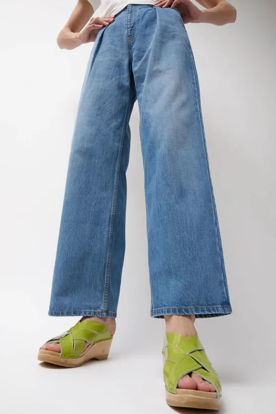Basket Clog on Mid Wedge in Apple Patent^No.6 Store Clearance