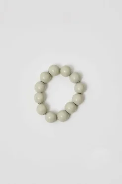 Big Perlen Bracelet in Light Grey^No.6 Store Best