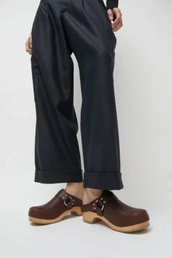 Brando Clog on Vintage Base in Molasses^No.6 Store Best