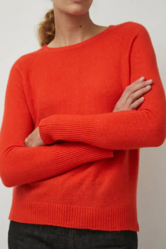Brighton Pullover in Coral^No.6 Store Outlet