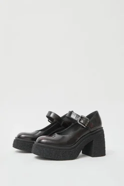 Brushed Platform Maryjane in Gradient Bordeaux^No.6 Store Online