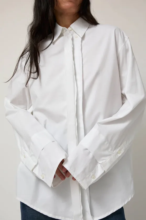 Carelia Ample Shirt in White^No.6 Store Discount