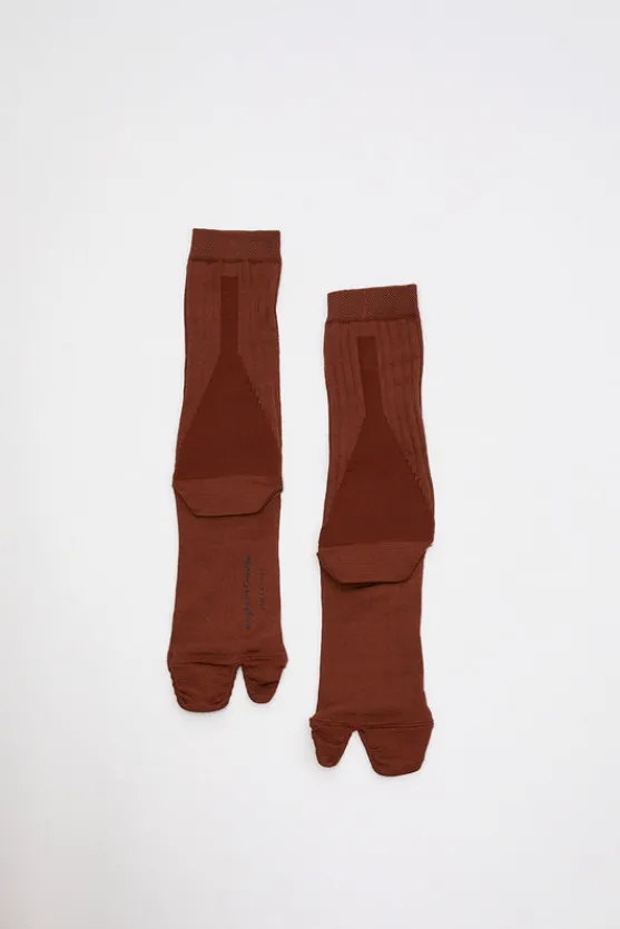 Cjalce Viscose Tabi Socks in Camel^No.6 Store Discount