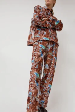 Claus Pants in Brown Hay Field^No.6 Store Online