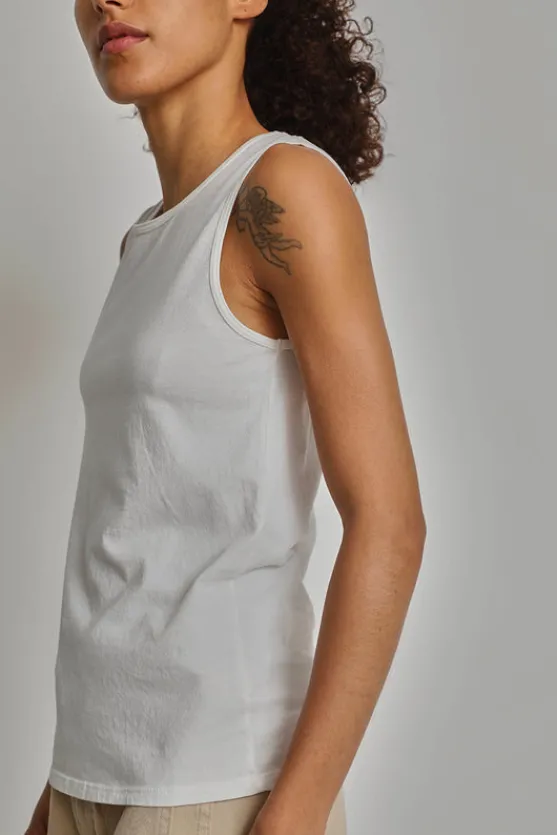 Column Tank in Chalk Overdye^No.6 Store New