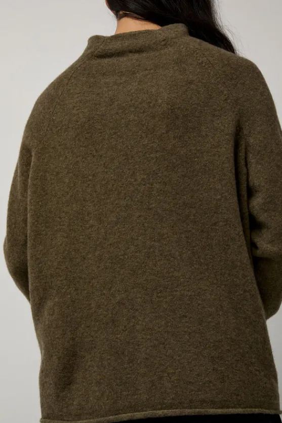 Daily Sweater in Forest Green^No.6 Store Best