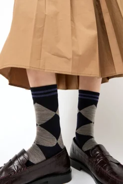 Diamond Socks in Navy^No.6 Store Online