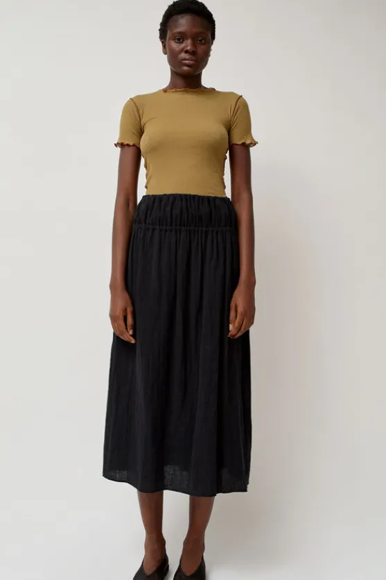 Diph Skirt in Black^No.6 Store Hot
