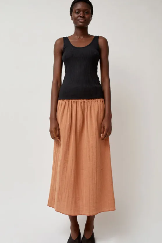 Diph Skirt in Brick^No.6 Store Hot