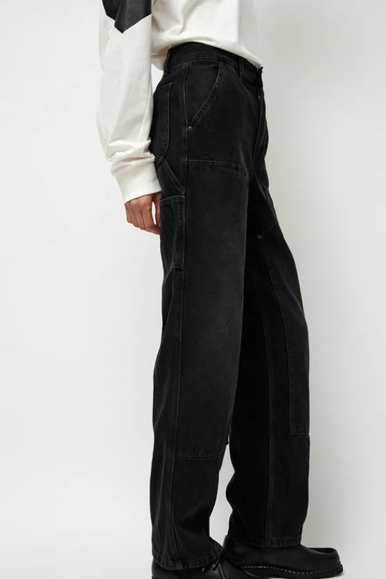 Double-Knee Jean in Spider Black^No.6 Store New