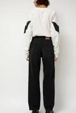 Double-Knee Jean in Spider Black^No.6 Store New