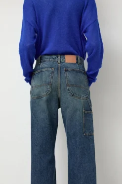 Double-Knee Jean in Tractor Blue^No.6 Store Sale