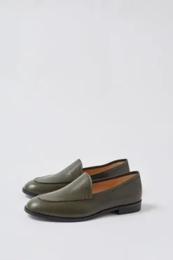 Emma Loafer in Olive^No.6 Store Hot