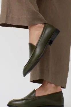 Emma Loafer in Olive^No.6 Store Hot