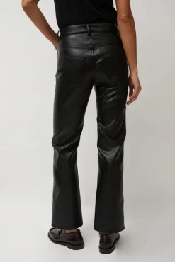 Erik Jean in Black Faux Leather^No.6 Store Clearance