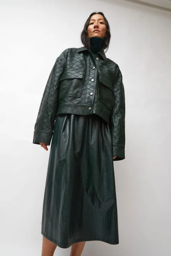 Eva Jacket in Bottle Diamond^No.6 Store Clearance