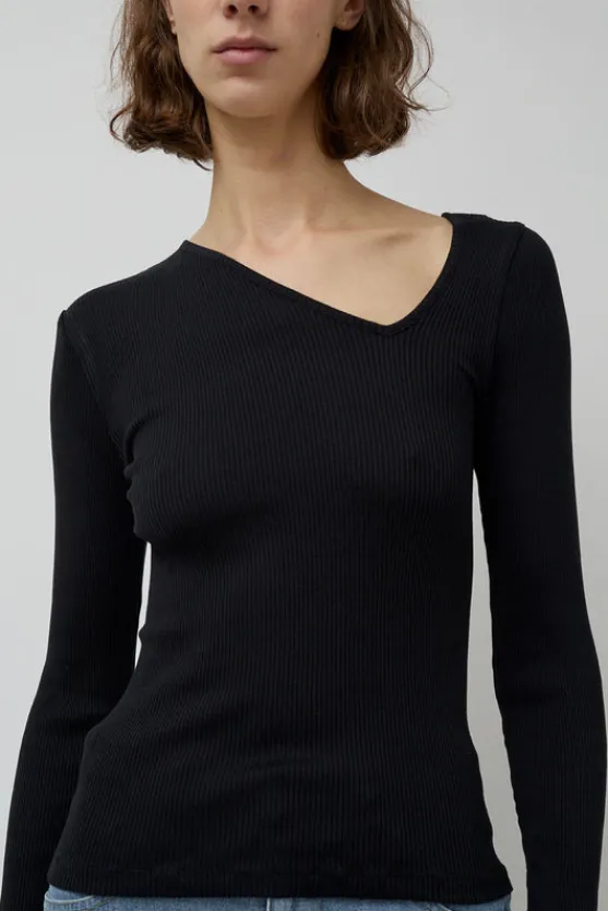 Eve Seamless Top in Black^No.6 Store Hot