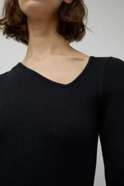 Eve Seamless Top in Black^No.6 Store Hot