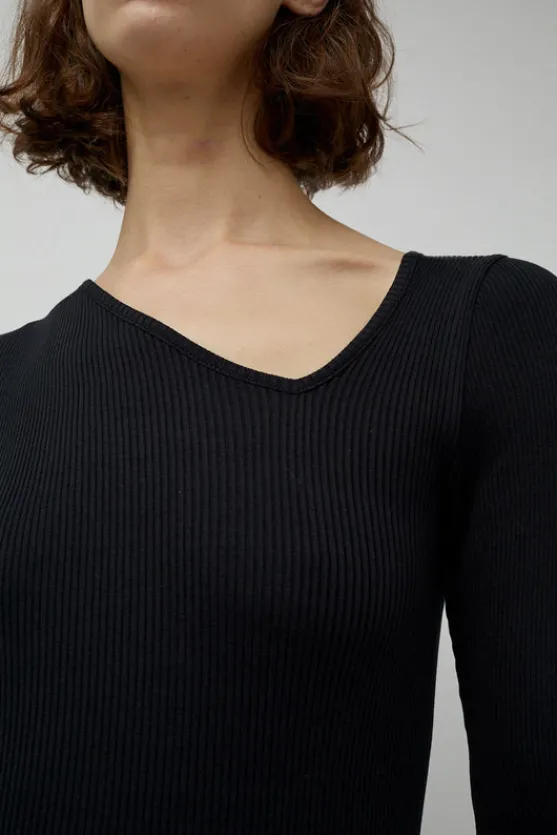Eve Seamless Top in Black^No.6 Store Hot
