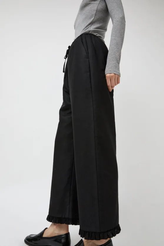 Frill Padded Pants in Black^No.6 Store Online