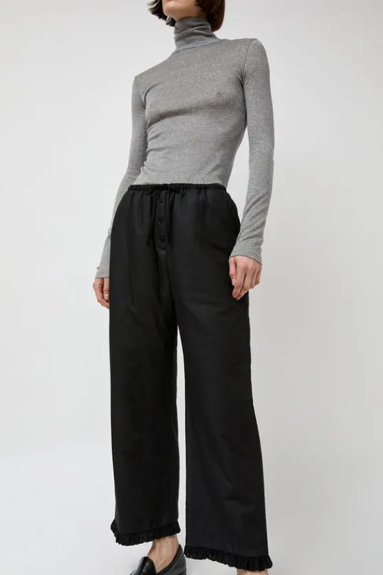 Frill Padded Pants in Black^No.6 Store Online