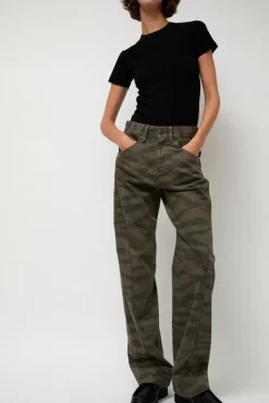 Full Twisted Seam Pant in Bark^No.6 Store New