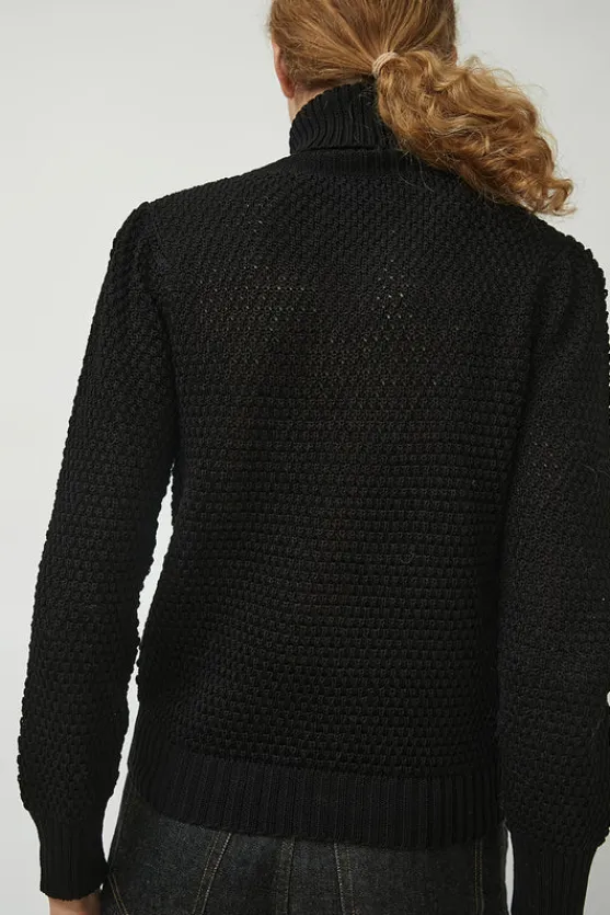 Gabe Turtleneck in Black^No.6 Store Clearance