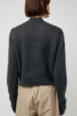 Grandma Cardigan in Dark Green^No.6 Store Sale