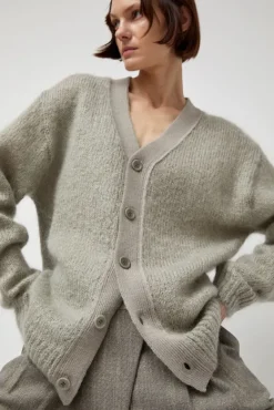 Grandpa Cardigan in Light Grey^No.6 Store Online
