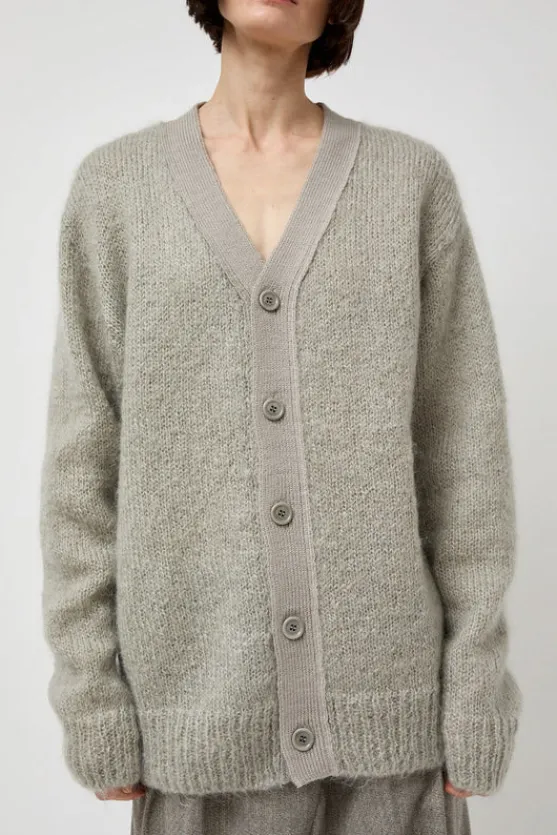 Grandpa Cardigan in Light Grey^No.6 Store Online