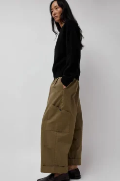 Grease Trouser in Olive^No.6 Store Fashion