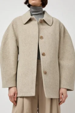 Hourglass Half Coat in Beige^No.6 Store Discount