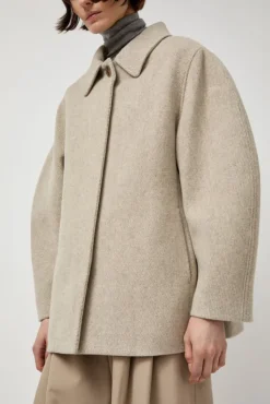 Hourglass Half Coat in Beige^No.6 Store Discount
