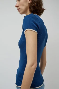 Jaya Seamless Top in Navy^No.6 Store Best