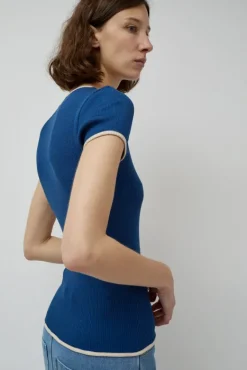 Jaya Seamless Top in Navy^No.6 Store Best