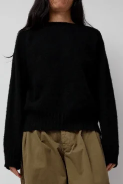 Jets Crew Knit in Black^No.6 Store Outlet