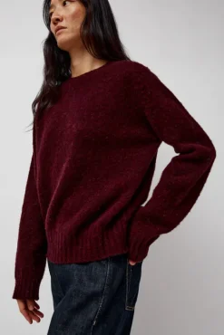 Jets Crew Knit in Red Wizard^No.6 Store Outlet