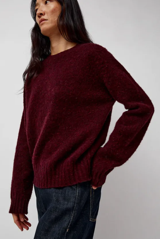 Jets Crew Knit in Red Wizard^No.6 Store Outlet