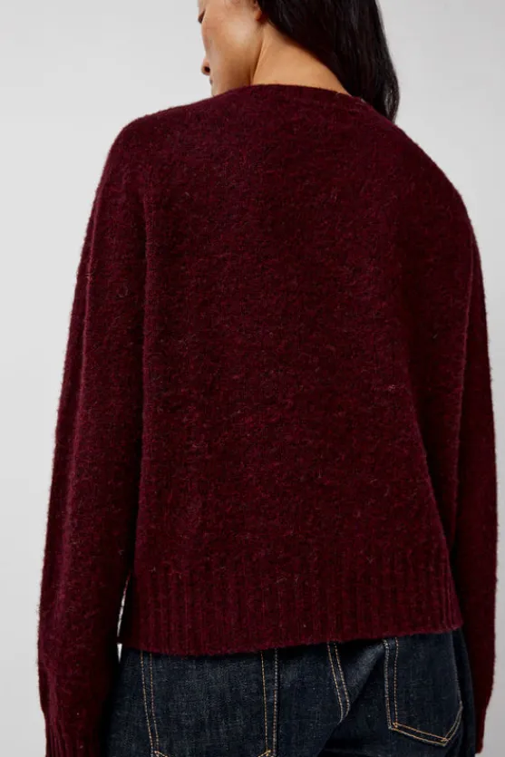 Jets Crew Knit in Red Wizard^No.6 Store Outlet