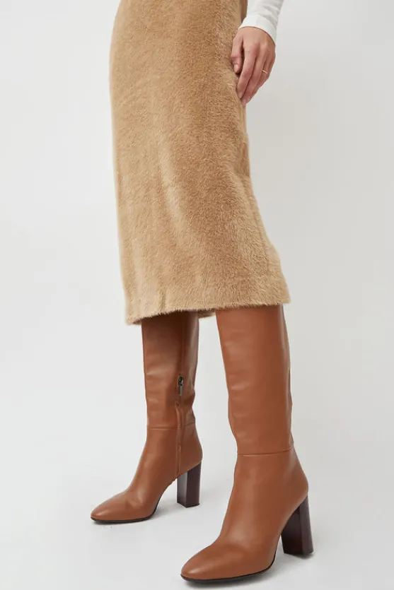 Kalen Knee High Boot in Caramel^No.6 Store Best