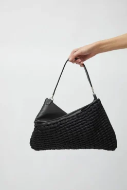 Knit Twisterette Bag in Black^No.6 Store New