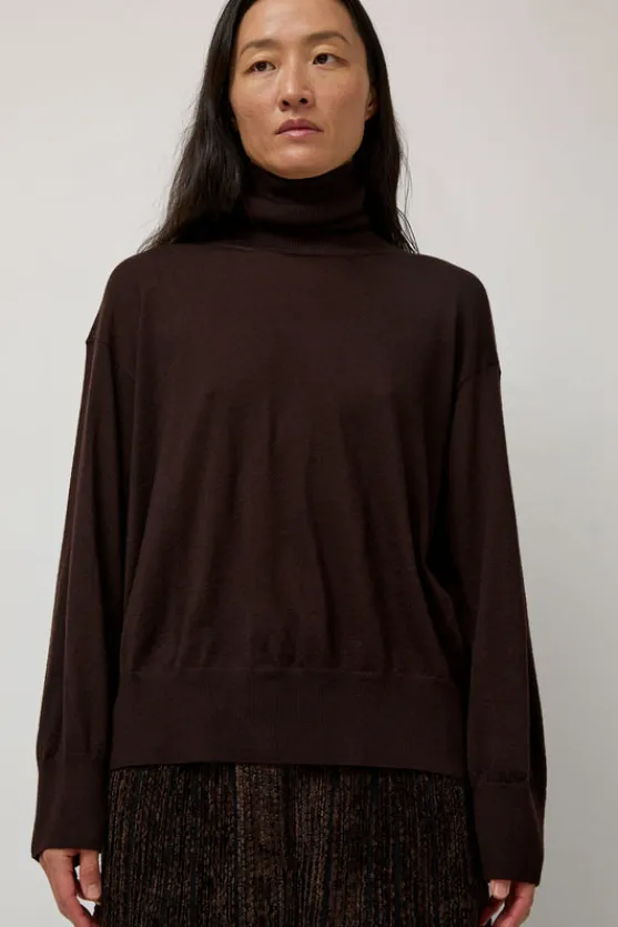 La Base Turtleneck in Brown^No.6 Store New