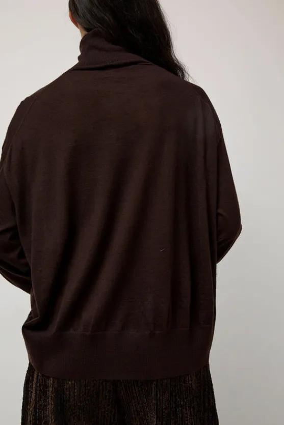 La Base Turtleneck in Brown^No.6 Store New