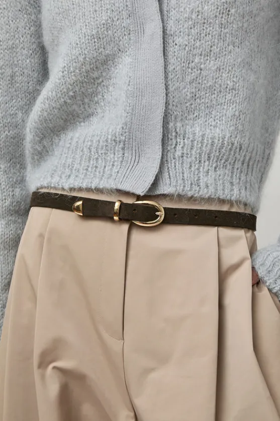 La Frieda Belt in Ebony^No.6 Store Hot