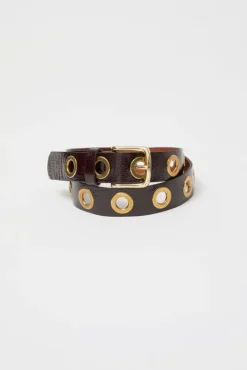 La Grande Keller Crispy Belt in Crispy Cerise Noire^No.6 Store Best
